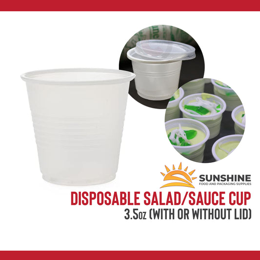 Sauce and Condiment Cups with Lids